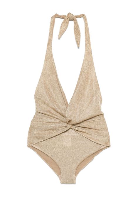 Costume da bagno metallizzato in oro di Giuseppe Di Morabito - donna GIUSEPPE DI MORABITO | 04SSBK0060442025